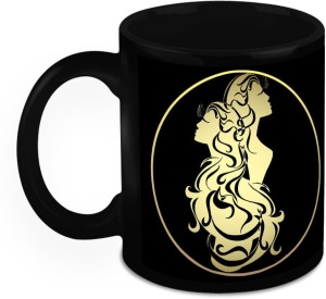 HomeSoGood Gemini Zodiac Sign Ceramic Mug