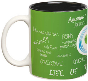 Prithish Aquarius Double Color Ceramic Mug