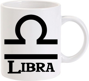 Lolprint 2 Libra Zodiac Sign Ceramic Mug