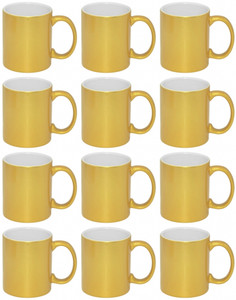 Lolprint 12 Golden Ceramic Mug