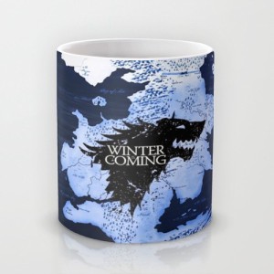 Astrode Game Of Thrones Stark Winter Is Coming Ceramic Mug