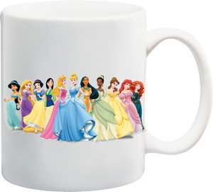 Awwsme Many Princess Bone China Mug