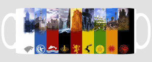 Mooch Wale Game Of Thrones Clans And Their Castles Ceramic Mug