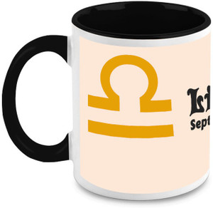 HomeSoGood Zodiac Libra Sun Sign Ceramic Mug