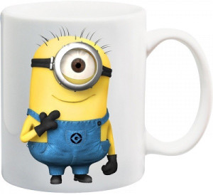 pixart pixart minion customized ceramic mug 250 ml best price in