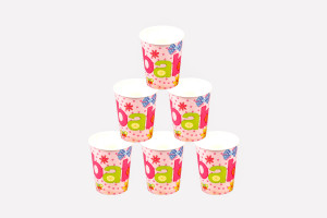 Funcart Butterfly Baby Paper Mug