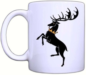 Muggies Magic Game Thrones Baratheon Deer 11 Oz Ceramic Mug