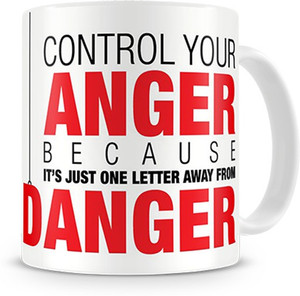 Print Haat Danger Ceramic Mug