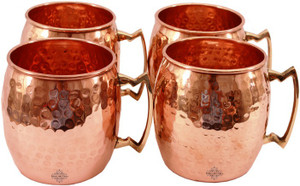 Indian Art Villa IAV-C-2-118A Copper Mug