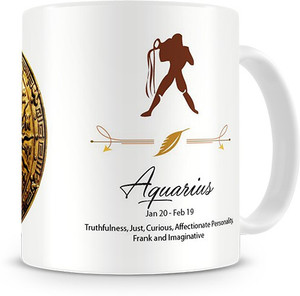 Print Haat Aquarius Zodiac Ceramic Mug