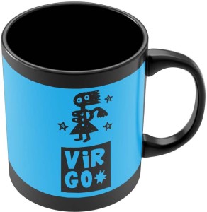 PosterGuy Virgo Blue | Zodiac Sign Gifts For Friends & Family Ceramic Mug