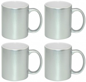 Lolprint 4 Silver Ceramic Mug
