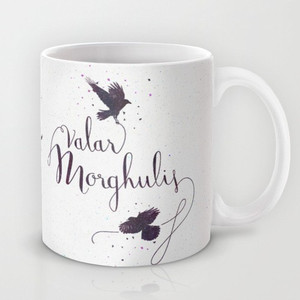 Astrode Game Of Thrones Valar Morghulis Ceramic Mug