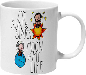 Mooch Wale Game Of Thrones Sun And Stars Cute Quote Ceramic Mug