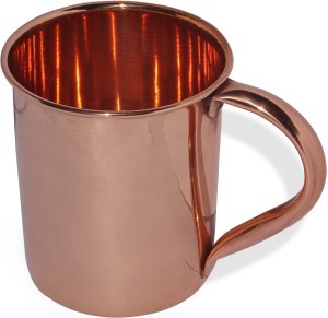 DakshCraft Pure Copper Moscow Mule Lacquered Finish Copper Mug