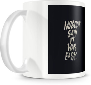 Nobody said it was easy coldplay