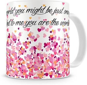 Print Haat Love - You, My World Ceramic Mug