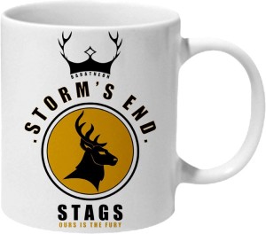 Mooch Wale Game Of Thrones Baratheon Stags Ours Is The Fury Ceramic Mug