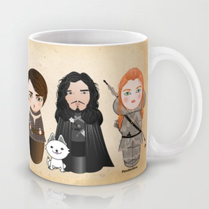 Astrode Kokeshis Game Of Thrones Ceramic Mug
