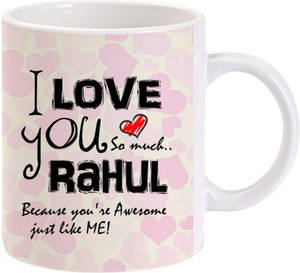 Lolprint I Love You Rahul Ceramic Mug Best Price In India Lolprint I Love You Rahul Ceramic Mug Compare Price List From Lolprint Coffee Mugs 15734086 Buyhatke I love you is a memorable quote made by patrick star from episode 52a (chocolate with nuts) of the third season from the animated t.v show spongebob squarepants. lolprint i love you rahul ceramic mug325 ml