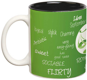Prithish Libra Double Color Ceramic Mug