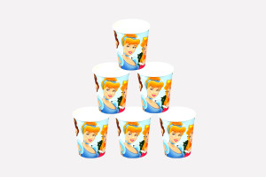 Funcart Three Princess Paper Mug