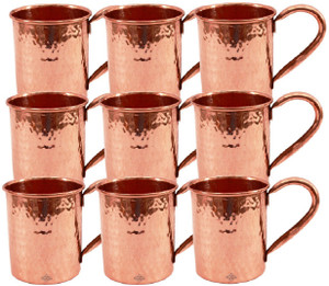 Indian Art Villa Set Of Moscow Mule Hammer Cup Restaurant Bar Hotel Ware Copper Mug