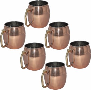 Prisha India Craft 008-6 Copper Mug