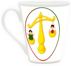 HomeSoGood Zodiac Sign Of Libra Ceramic Mug