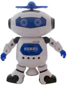 dancing robot toy with music & flashing light