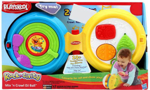 PLAYSKOOL Playskool Rocktivity Mix N Crawl Dj Ball Playskool