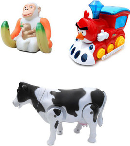 battery operated milk cow toy