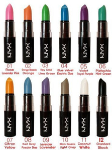 Green store nyx lipstick