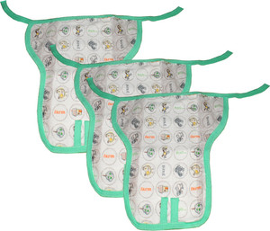 Kadambaby Cloth diaper Muslin Nappy Set of 3: Animal Farm-S