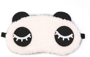 Jonty Eyelashes Panda Travel Sleep Cover Blindfold Eye Shade