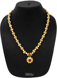 Womens Trendz Tarbuj Moti Haar Crystal 