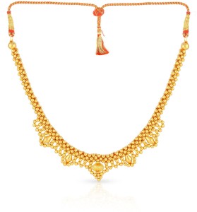 Buy 22Kt Gold Fancy Kerala Style Necklace 9VK2920 Online from Vaibhav  Jewellers