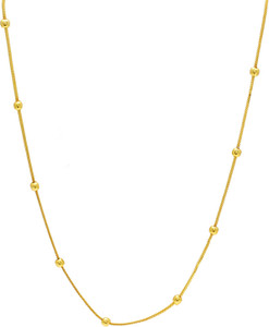 Memoir Gold plated Ball and strand 