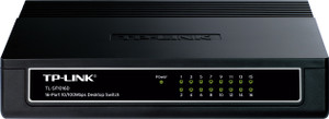 TP-LINK TL-SF1016D 16-Port 10/100Mbps Desktop Switch
