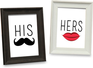 Gifts By Meeta Wood Photo Frame Multicolor 2 Photos Best Price In