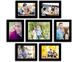 Painting Mantra Mdf Photo Frame Black 7 Photos Best Price In India