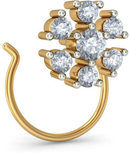 BlueStone The Viscaria 14kt Diamond Yellow Gold Stud