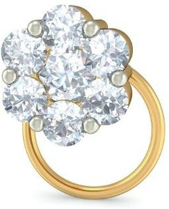 BlueStone Larkspur 18kt Diamond Yellow Gold Stud
