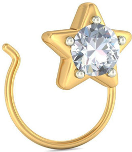 BlueStone The Holly 18kt Diamond Yellow Gold Stud
