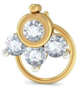 BlueStone Wisteria 18kt Diamond Yellow Gold Stud