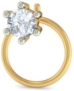 BlueStone Ixia 18kt Diamond Yellow Gold Stud