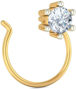 BlueStone The Ixia 14kt Diamond Yellow Gold Stud