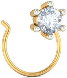 BlueStone The Hyacinth 18kt Diamond Yellow Gold Stud
