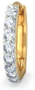 BlueStone Aureole 18kt Diamond Yellow Gold Stud