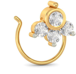 BlueStone The Wisteria 18kt Diamond Yellow Gold Stud